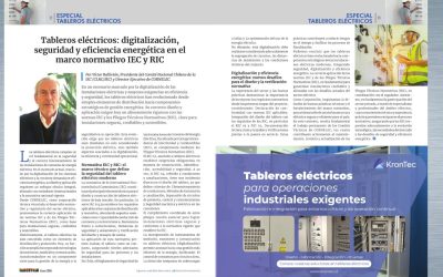 Tableros eléctricos seguros: digitalización, normativa y eficiencia energética